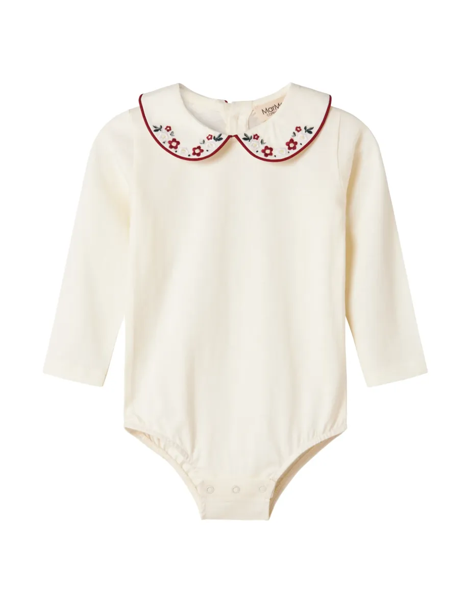 BECKI - Langarmshirt - gentle white