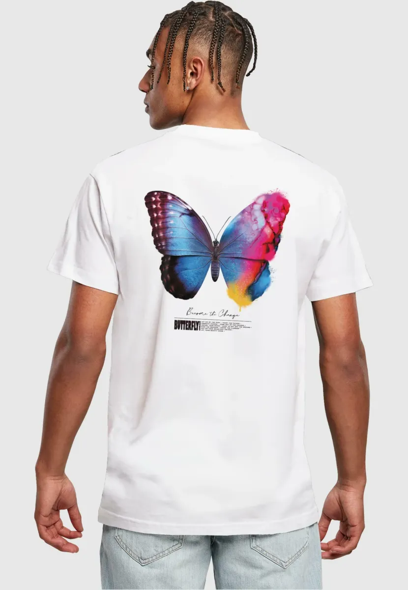 BECOME THE CHANGE TEE - T-Shirt print - white