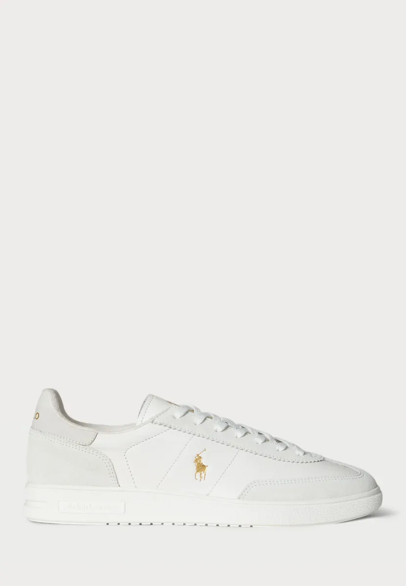 BEDFORD LEATHER-SUEDE SNEAKER UNISEX - Sneaker low - bianco/deckash white