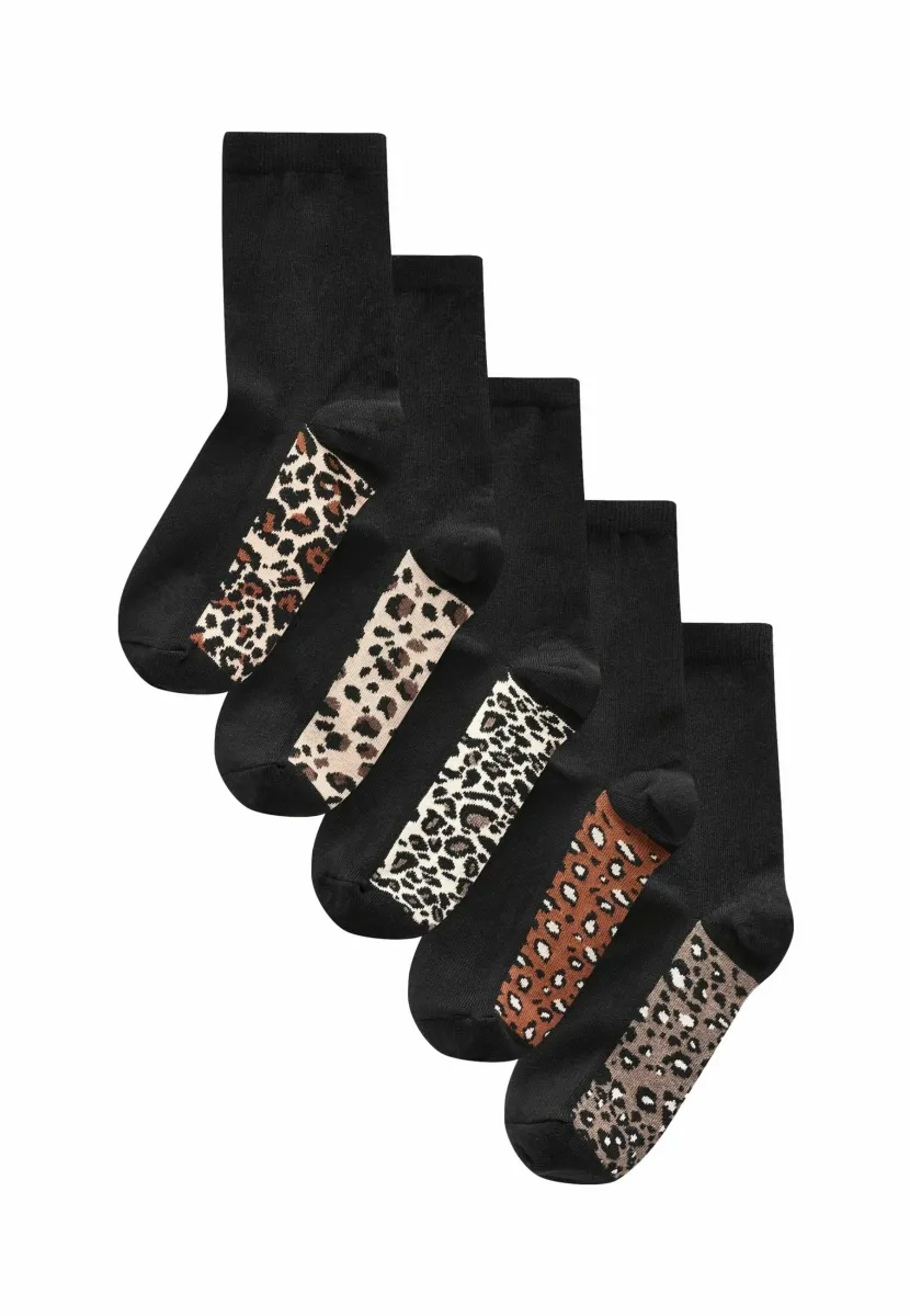 BEE 5 PACK  - Socken - leopard