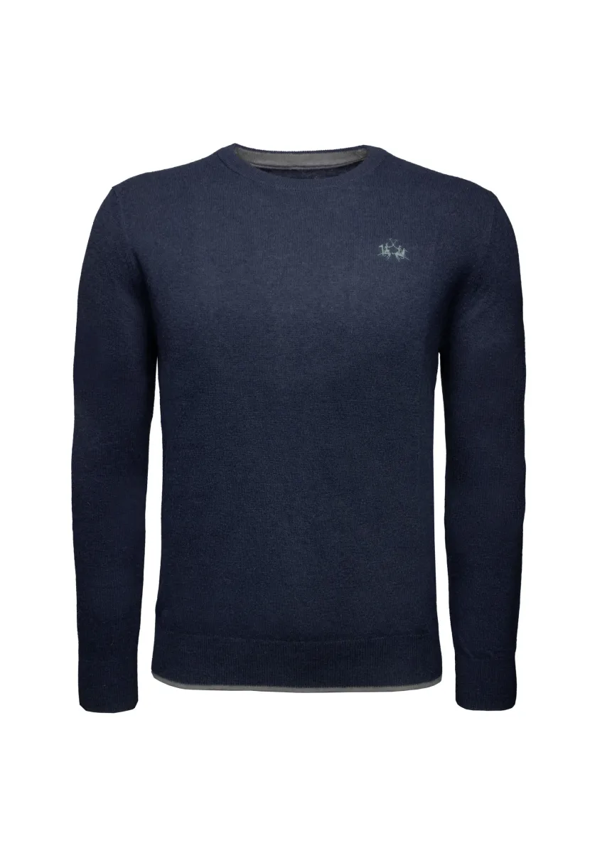 BEKLEIDUNG PULLOVER - Strickpullover - navy