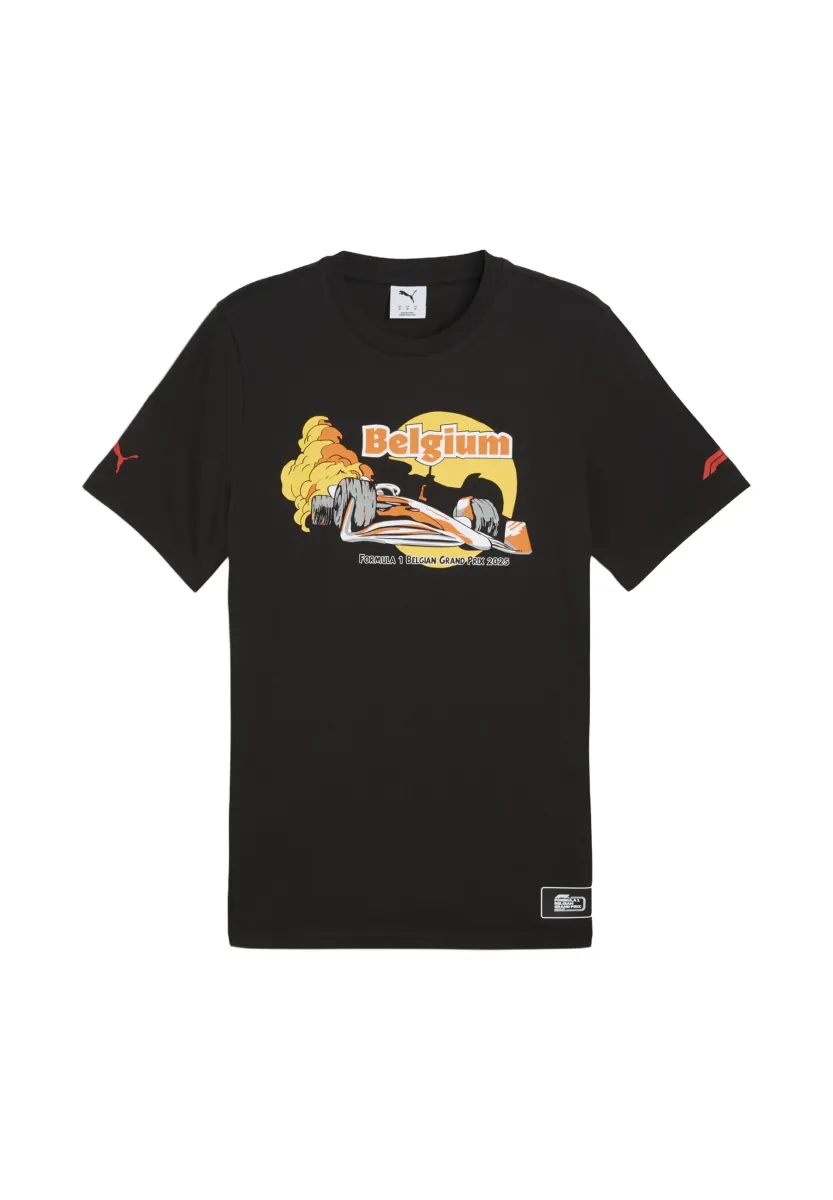 BELGIEN - T-Shirt print - black