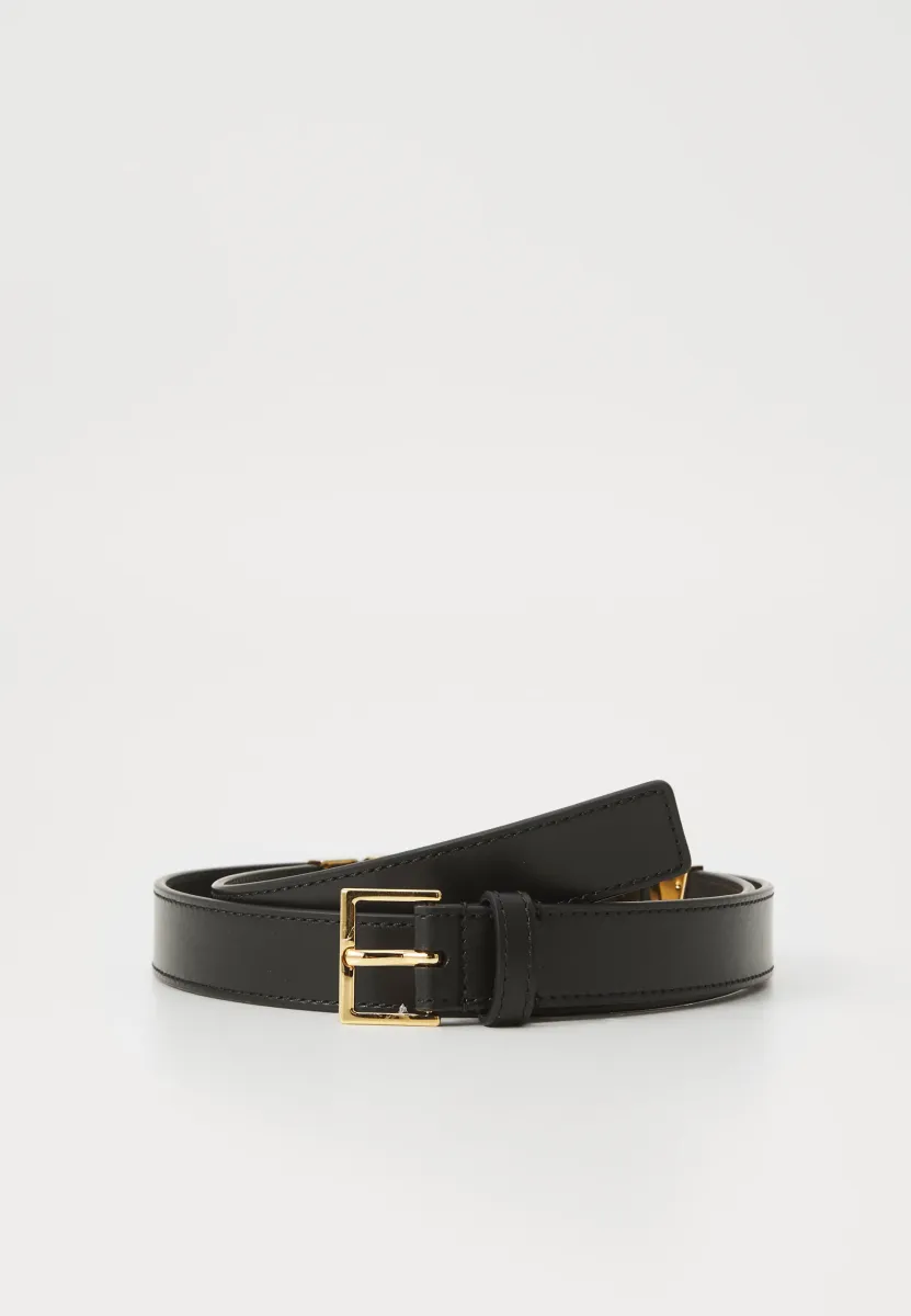 BELT - Gürtel - black/gold-coloured