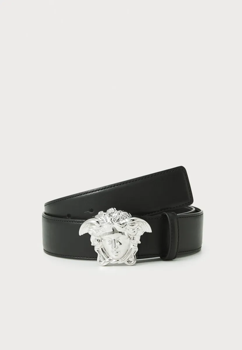 BELT UNISEX - Gürtel - black/palladium