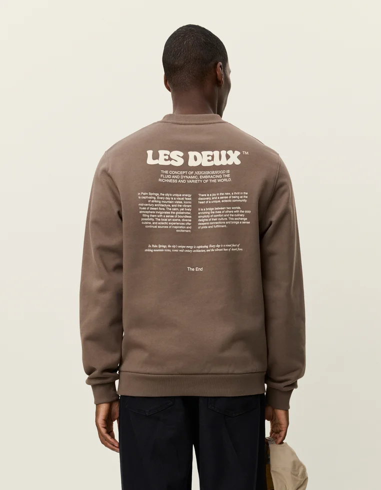 BEN DYNAMIC - Sweatshirt - mountain grey brown