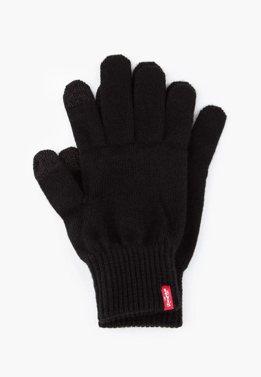 BEN TOUCH SCREEN GLOVES UNISEX - Fingerhandschuh - regular black