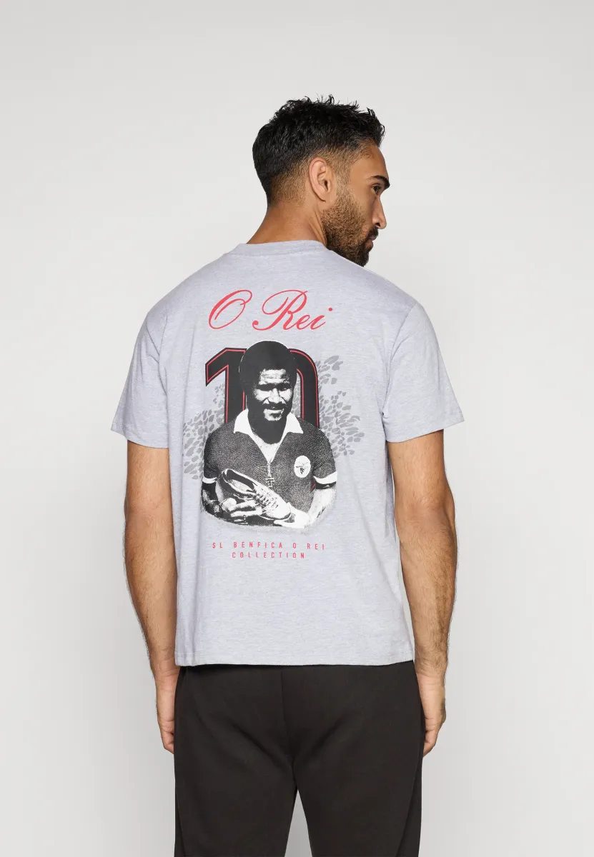 BENFICA O REI TEE - Vereinsmannschaften - grey marl