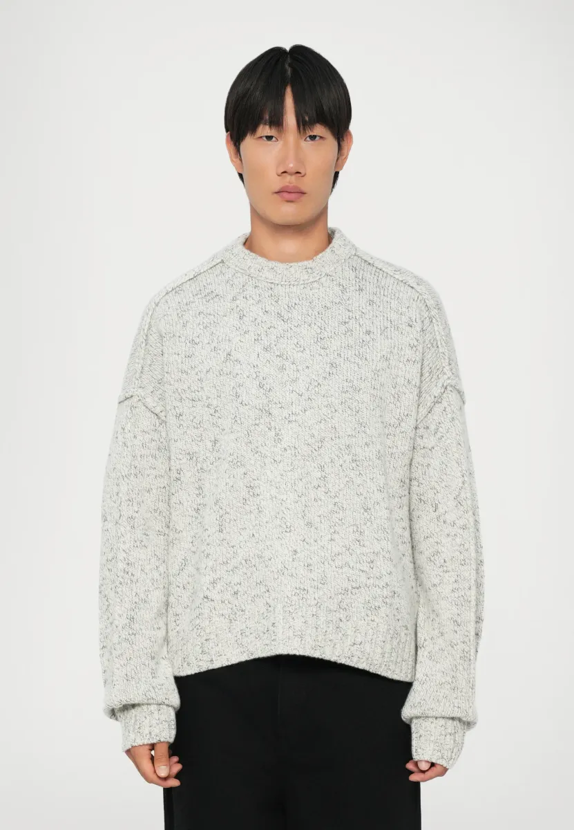 BENTLY SWEATER - Strickpullover - white