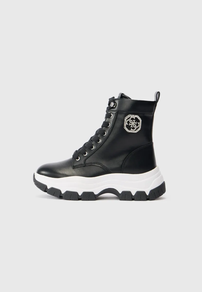 BENZON - Schnürstiefelette - black
