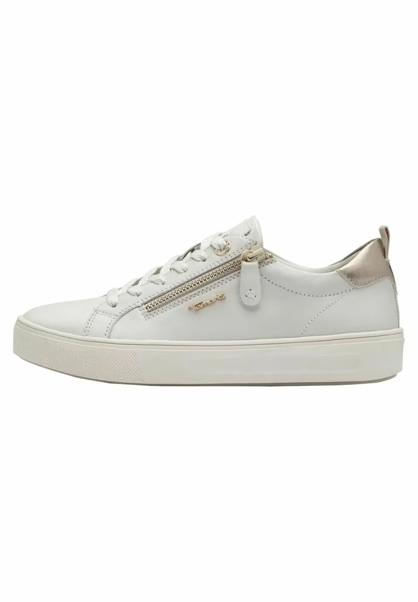 BEQUEME SNEAKER MIT T-FLOW EFFECT - Sneaker low - offwhite nappa
