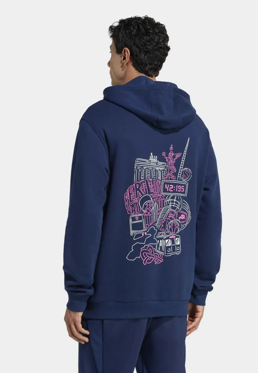 BER25 CITY  - Kapuzenpullover - collegiate navy
