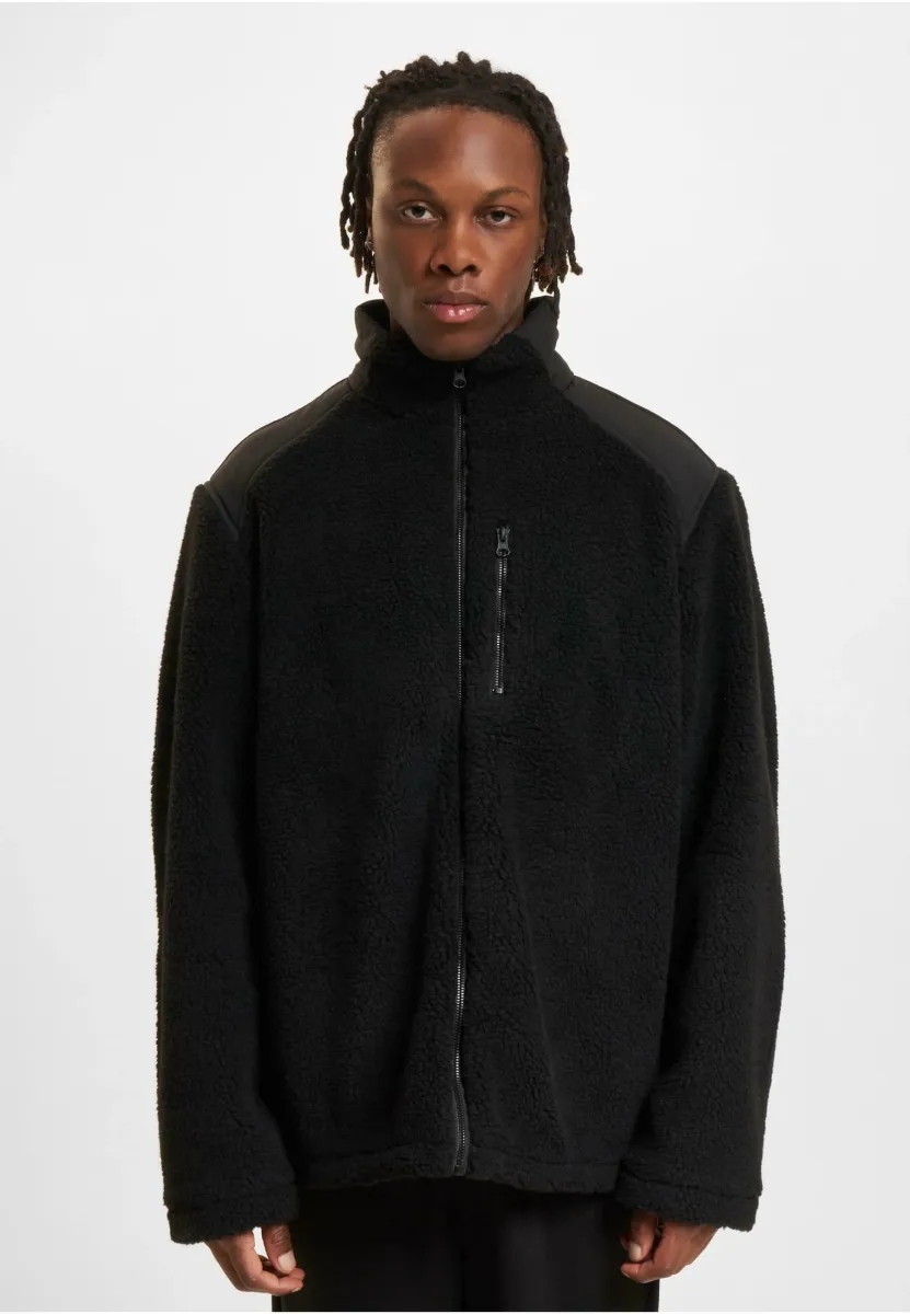 ÜBERGANGS - Fleecejacke - black black overlay