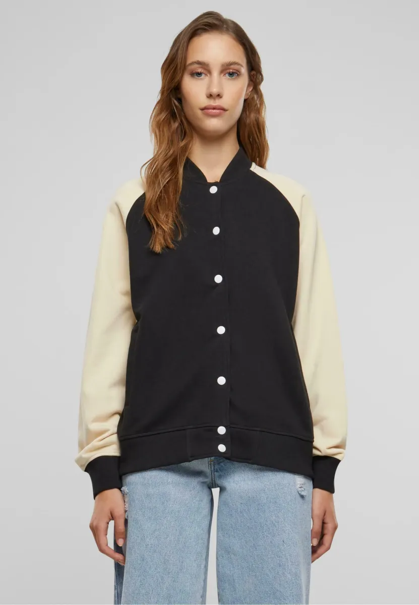 Übergangsjacke - black whitesand