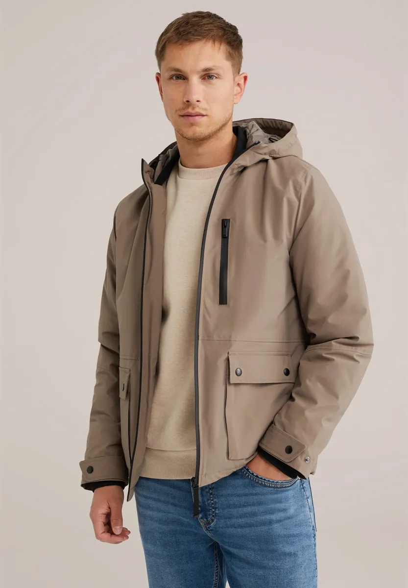 Übergangsjacke - taupe