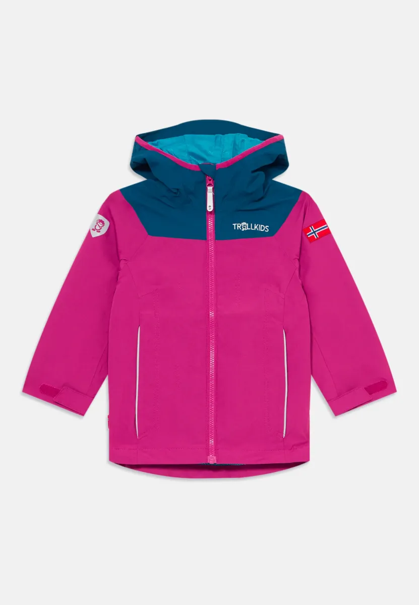 BERGEN - Outdoorjacke - bright berry/madeira blue/dark turquoise