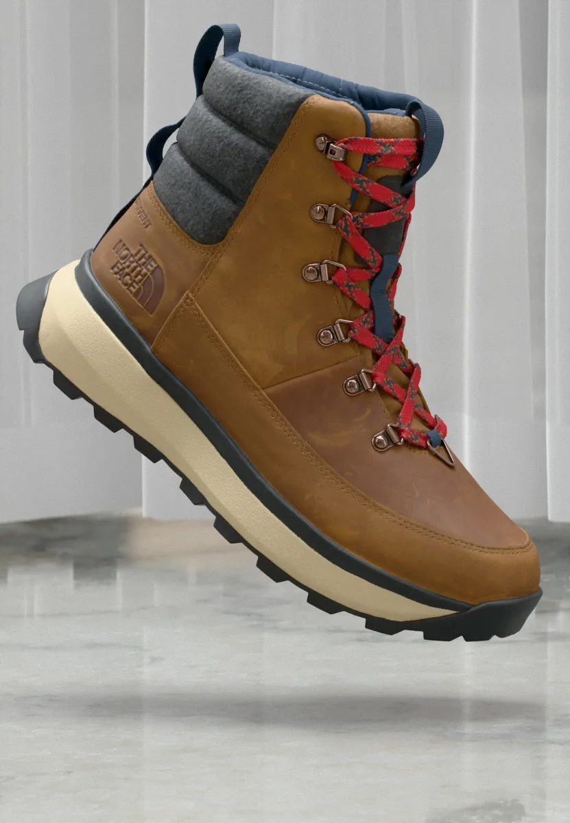 BERGEN WP - Snowboot/Winterstiefel - timber tan/tnf red