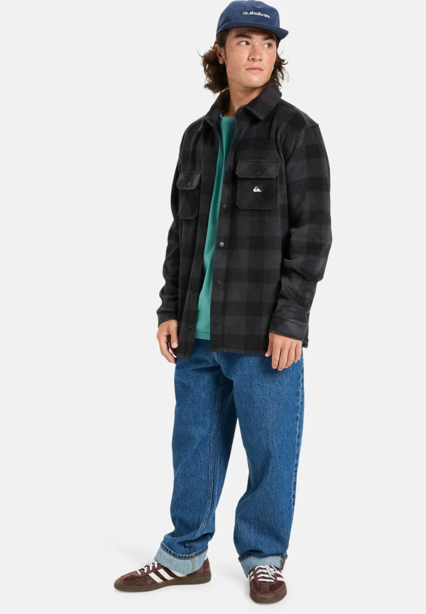 BERING STRAIT CHECK - Hemd - black northsea plaid