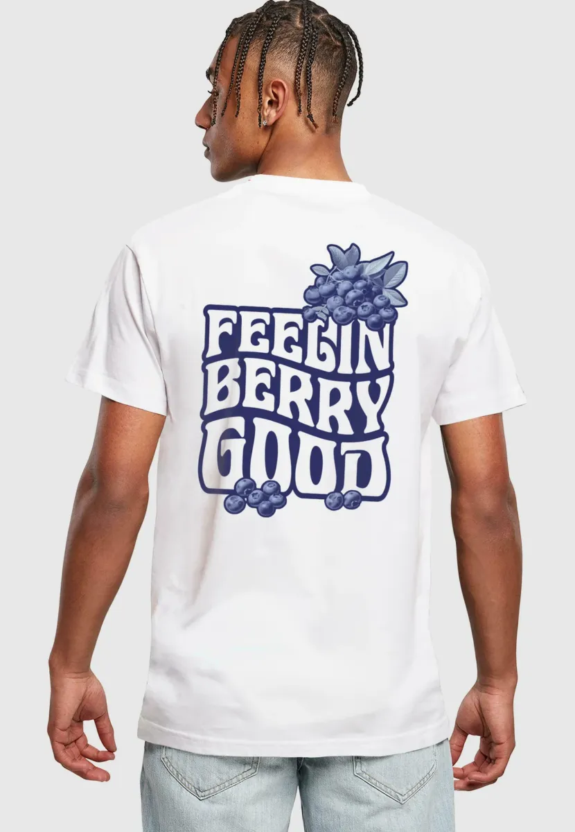 BERRY GOOD - T-Shirt print - white