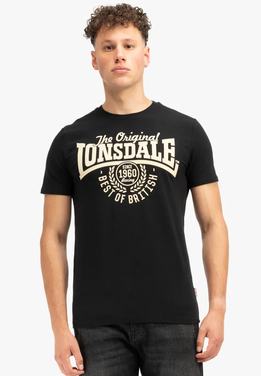 BETHERSDEN - T-Shirt print - black