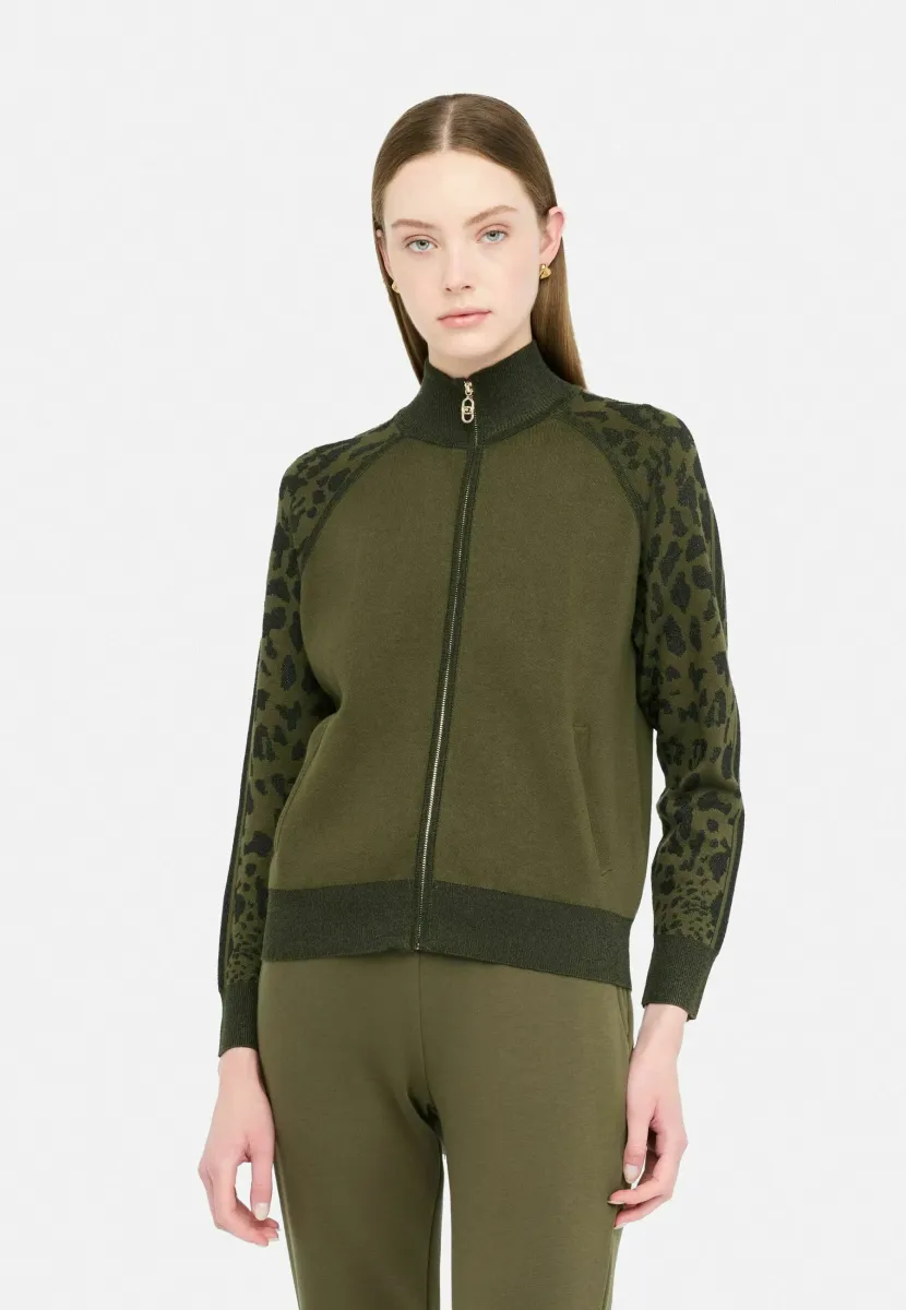 BETTER - Strickjacke - khaki