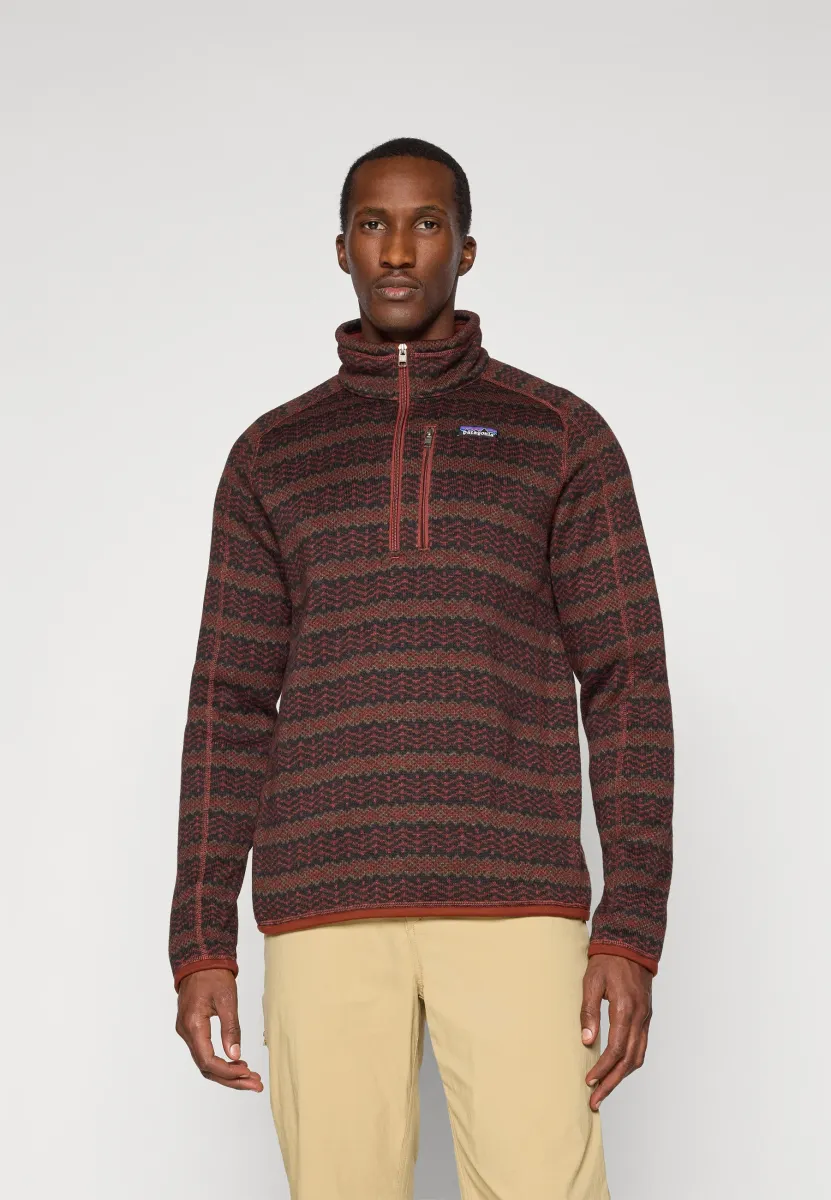 BETTER SWEATER 1/4 ZIP - Strickpullover - dried vanilla