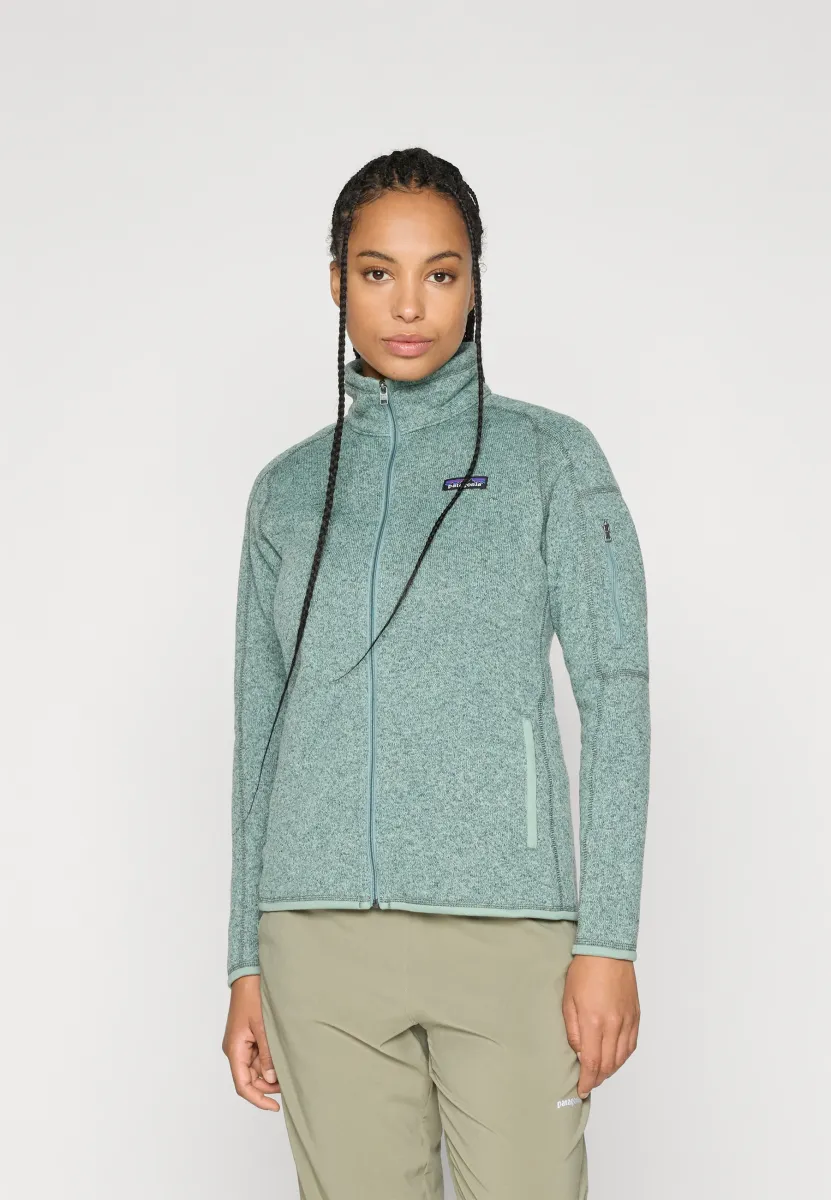 BETTER SWEATER - Sweatjacke - elwood green