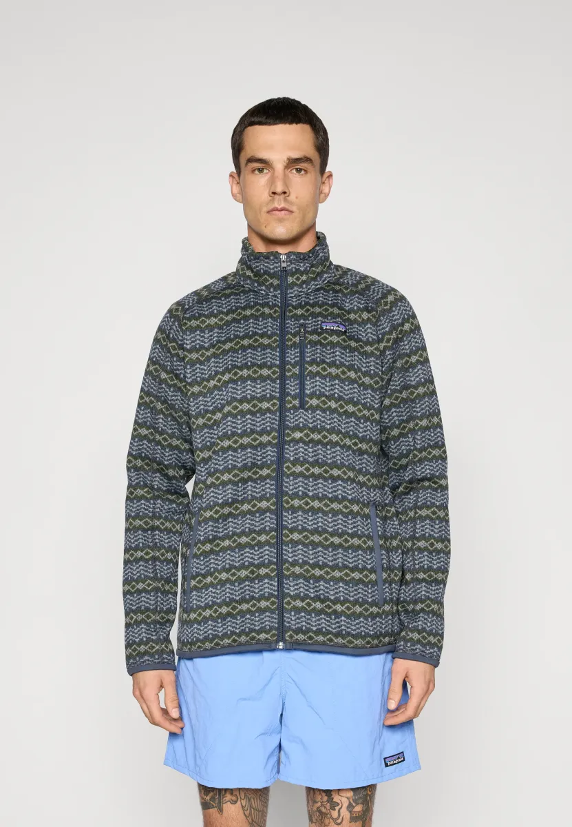BETTER SWEATER - Sweatjacke - smolder blue