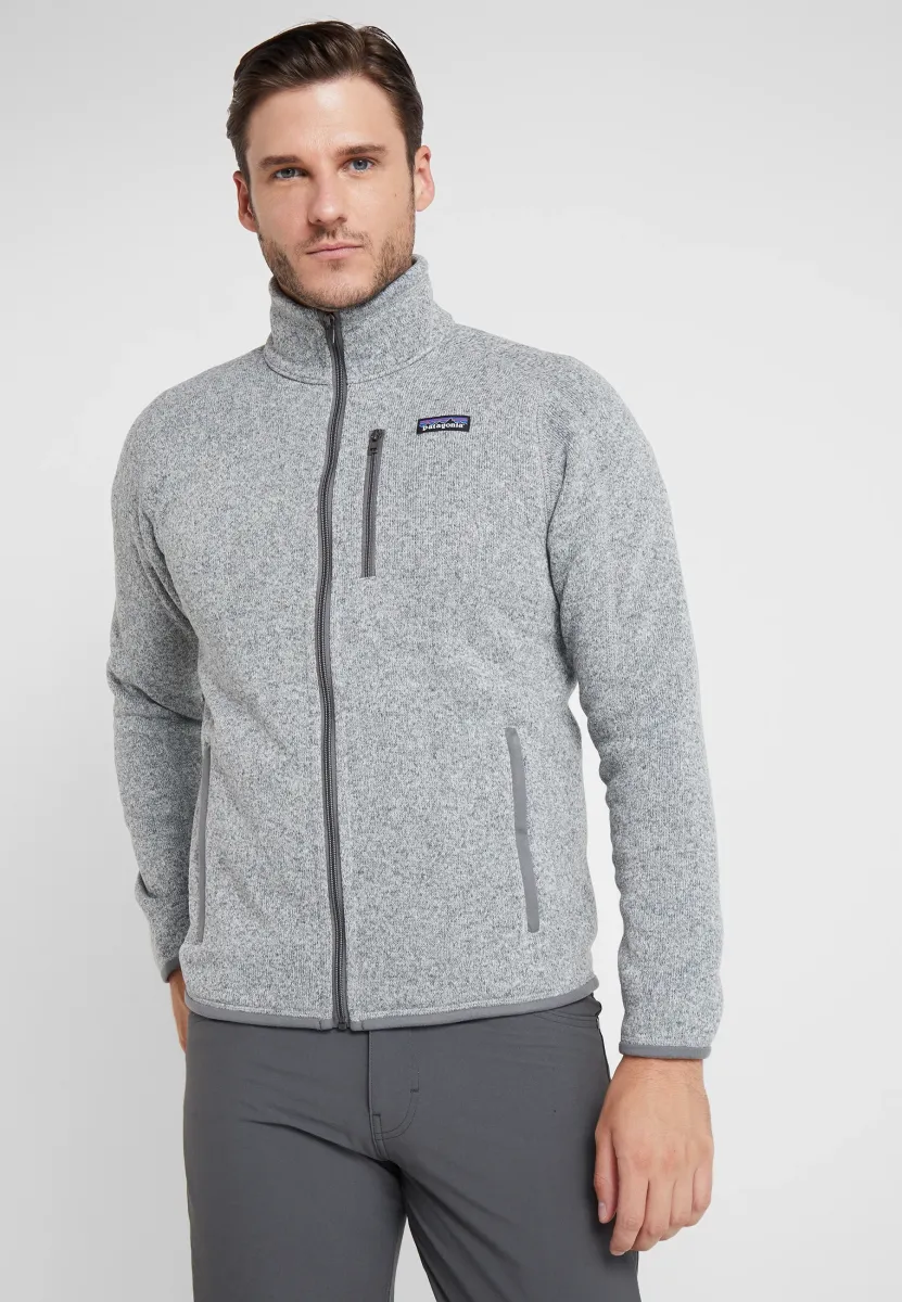 BETTER SWEATER - Sweatjacke - stonewash