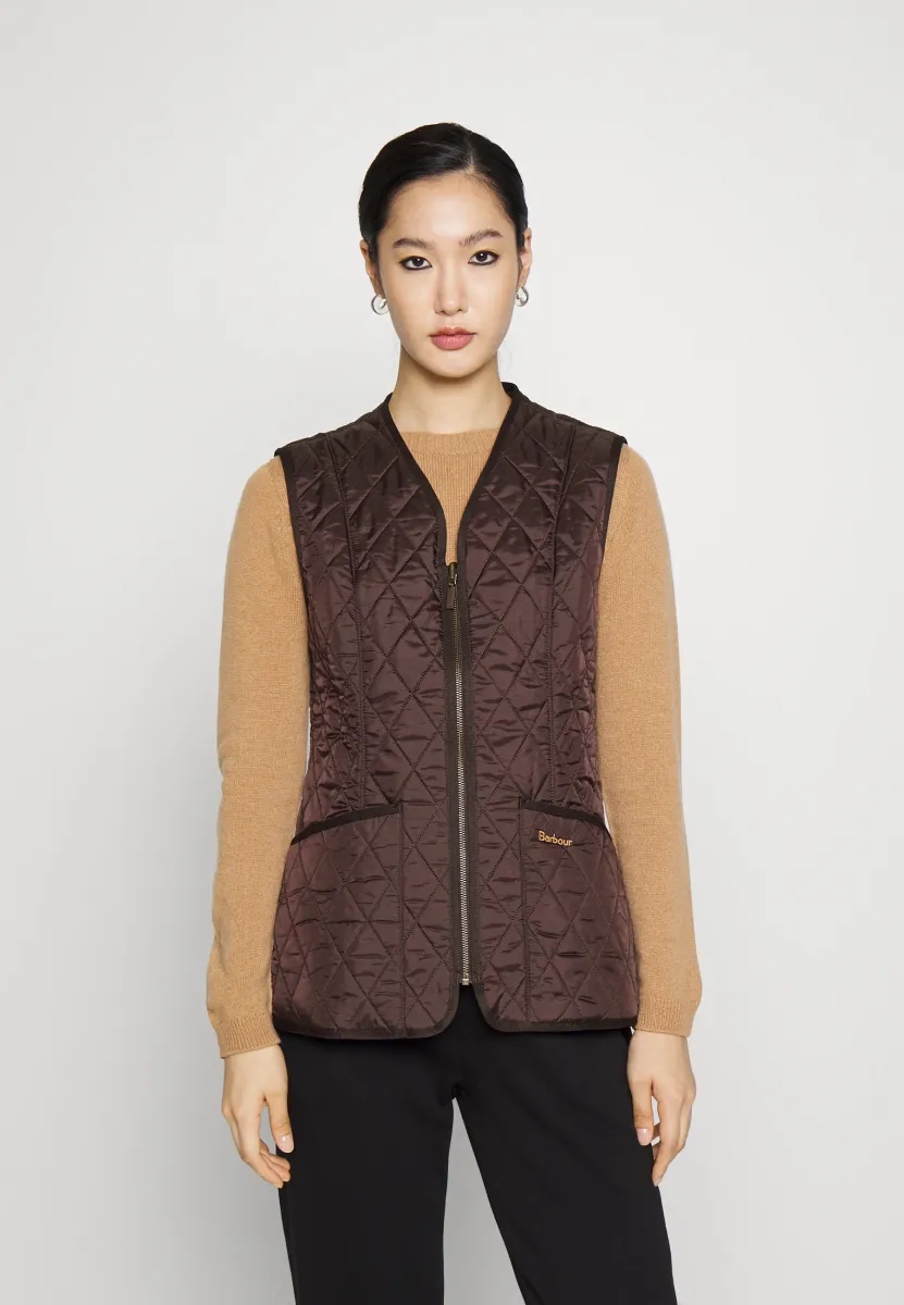BETTY LINER - Weste - brown