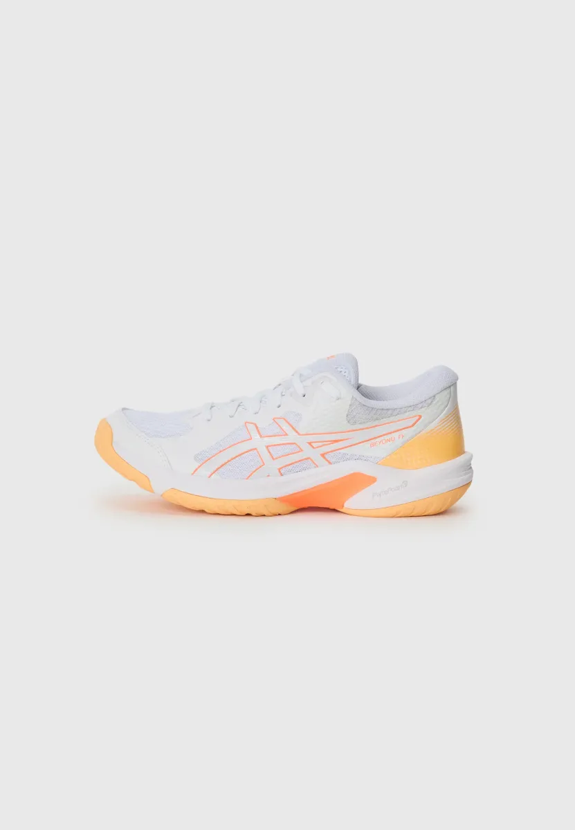 BEYOND FF - Volleyballschuh - white/vivid coral