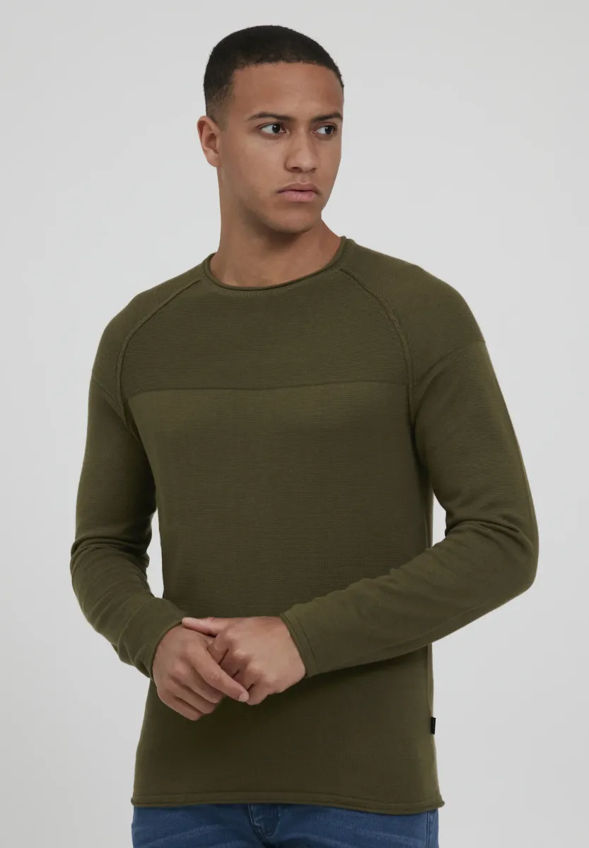BHAdriano - Strickpullover - winter moss