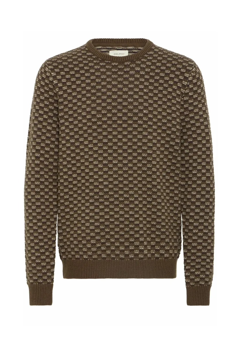 BHBALEN - Strickpullover - braun