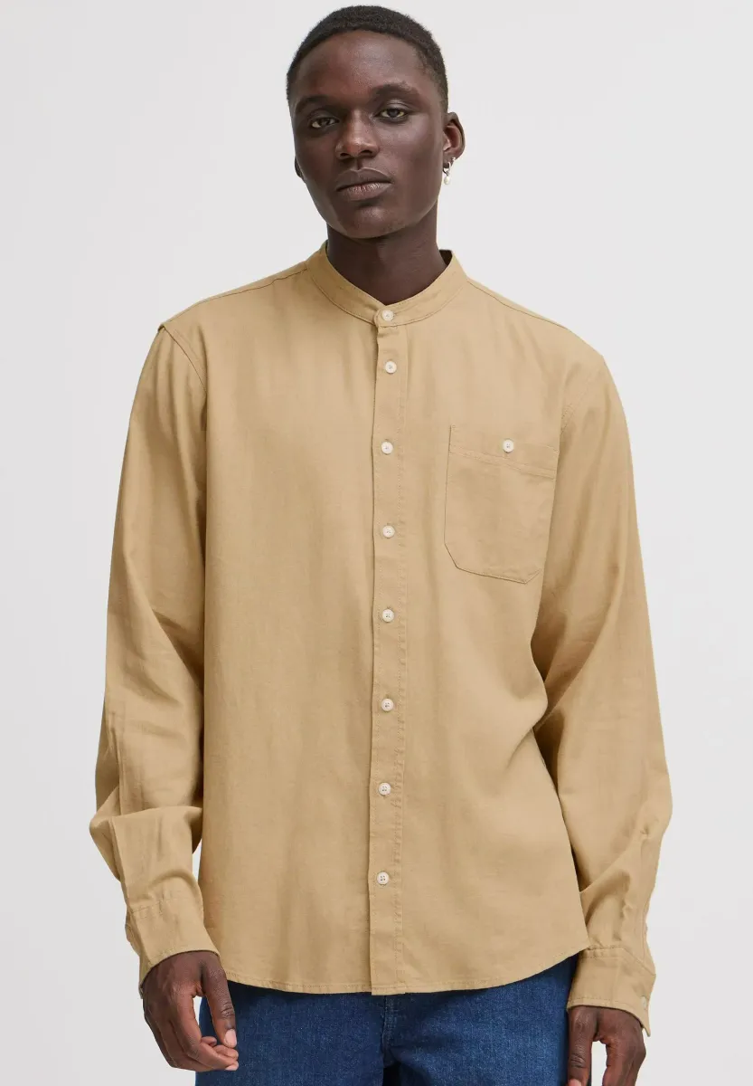 BHBOBBY  LINEN MIX - Hemd - cornstalk