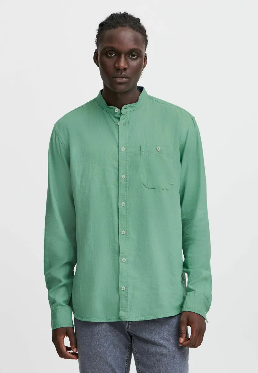BHBOBBY  LINEN MIX - Hemd - malachite green