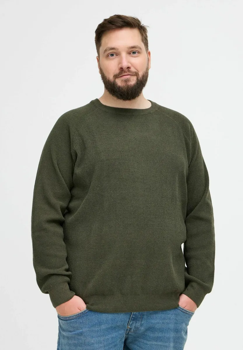 BHBPULLOVER - Strickpullover - forest night