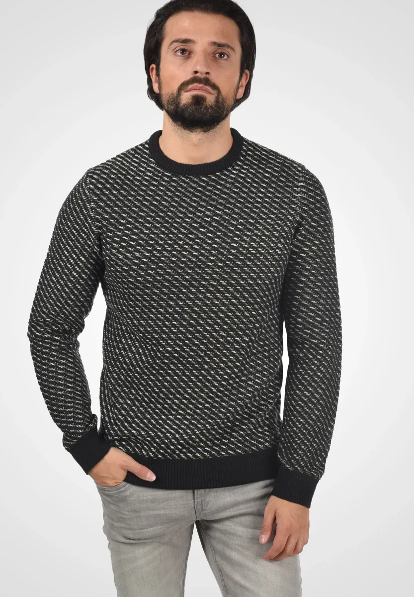 BHCALISTO - Strickpullover - black