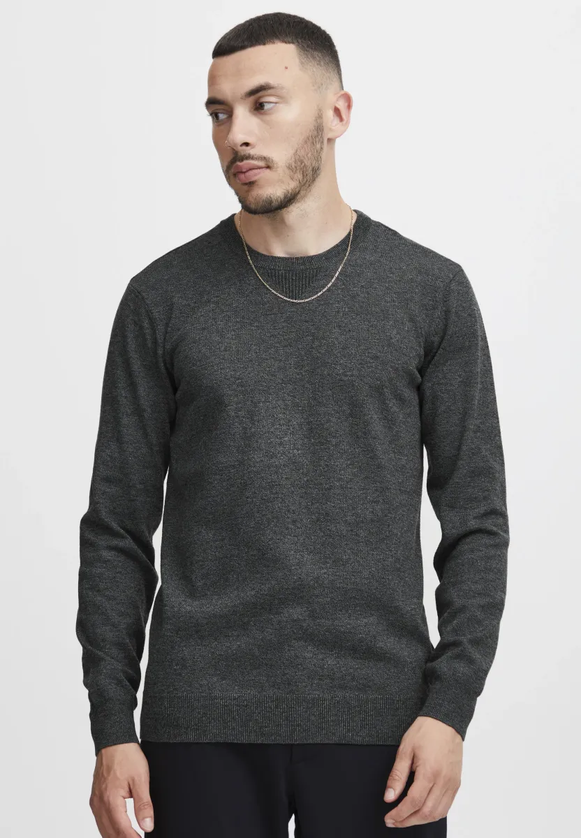 BHCERSTAN - Strickpullover - charcoal mix