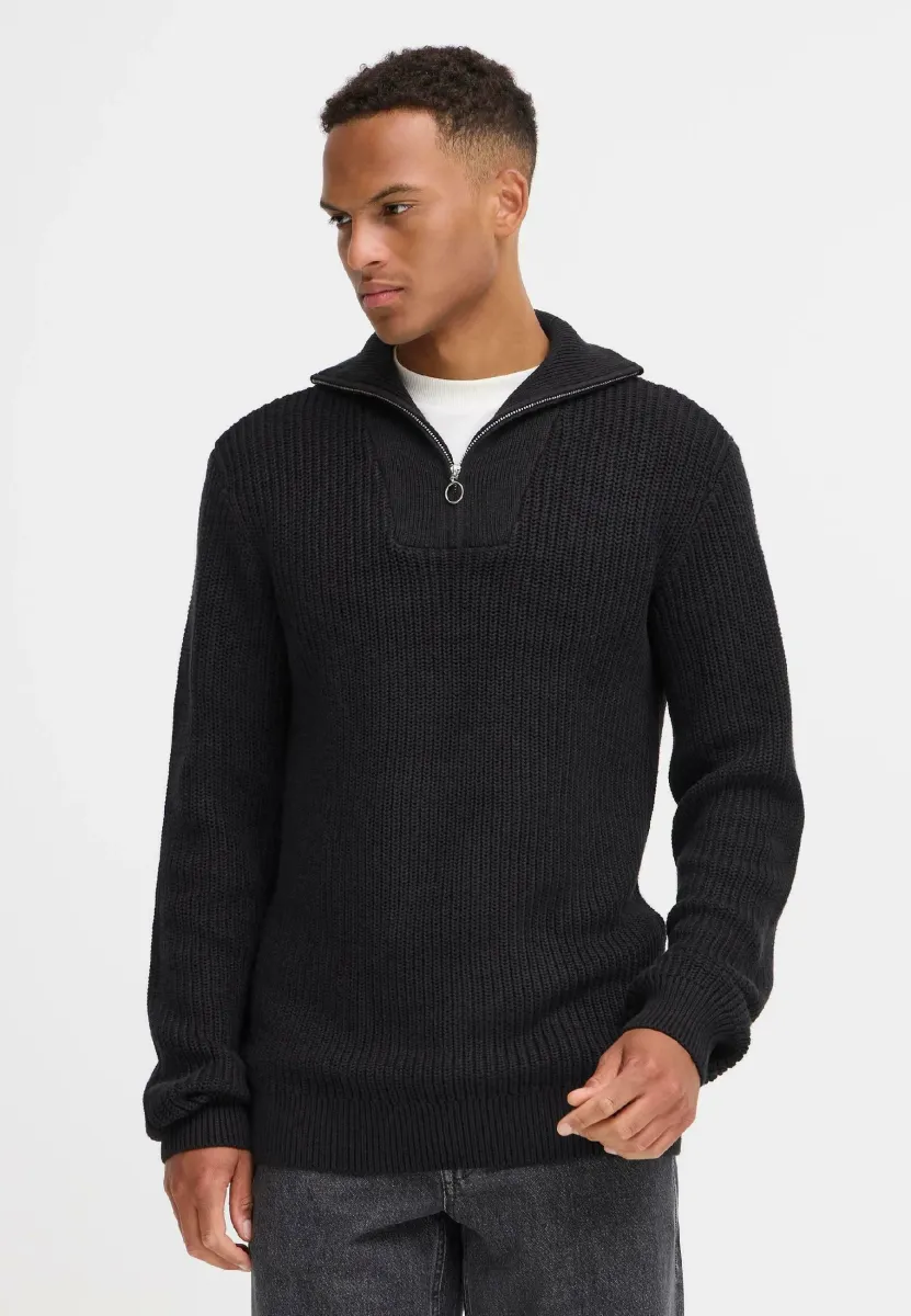 BHDENO - Strickpullover - black