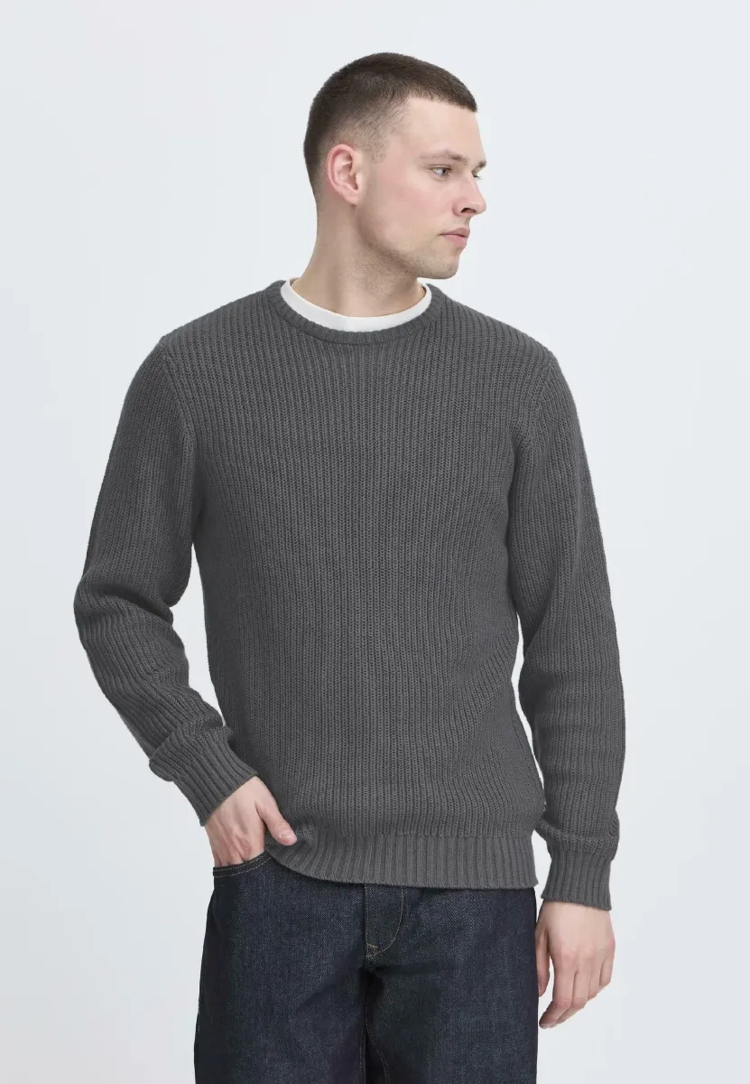 BHDENO - Strickpullover - iron gate