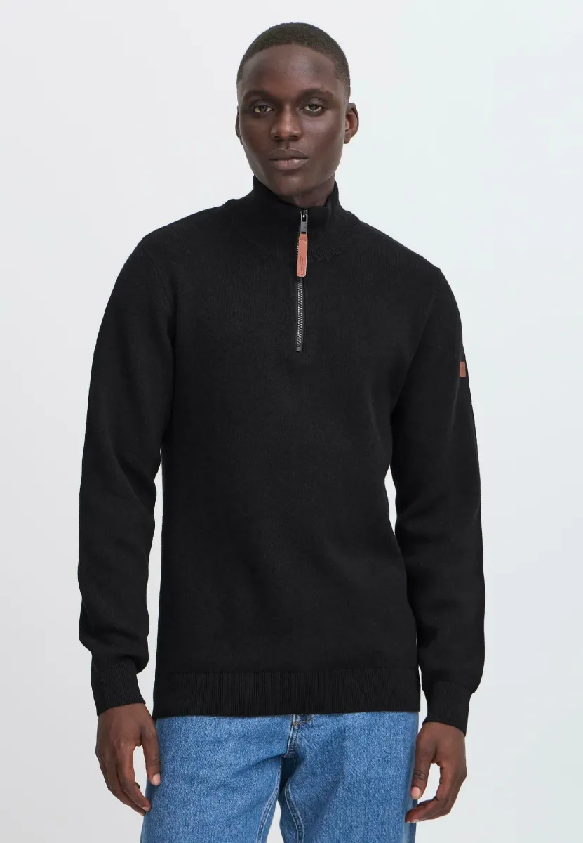 BHFINTOS - Strickpullover - black