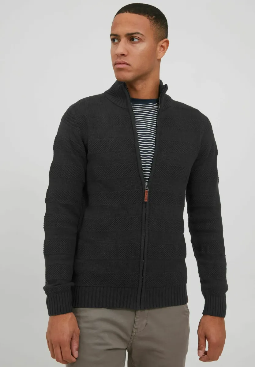 BHGALMARO - Strickjacke - asphalt