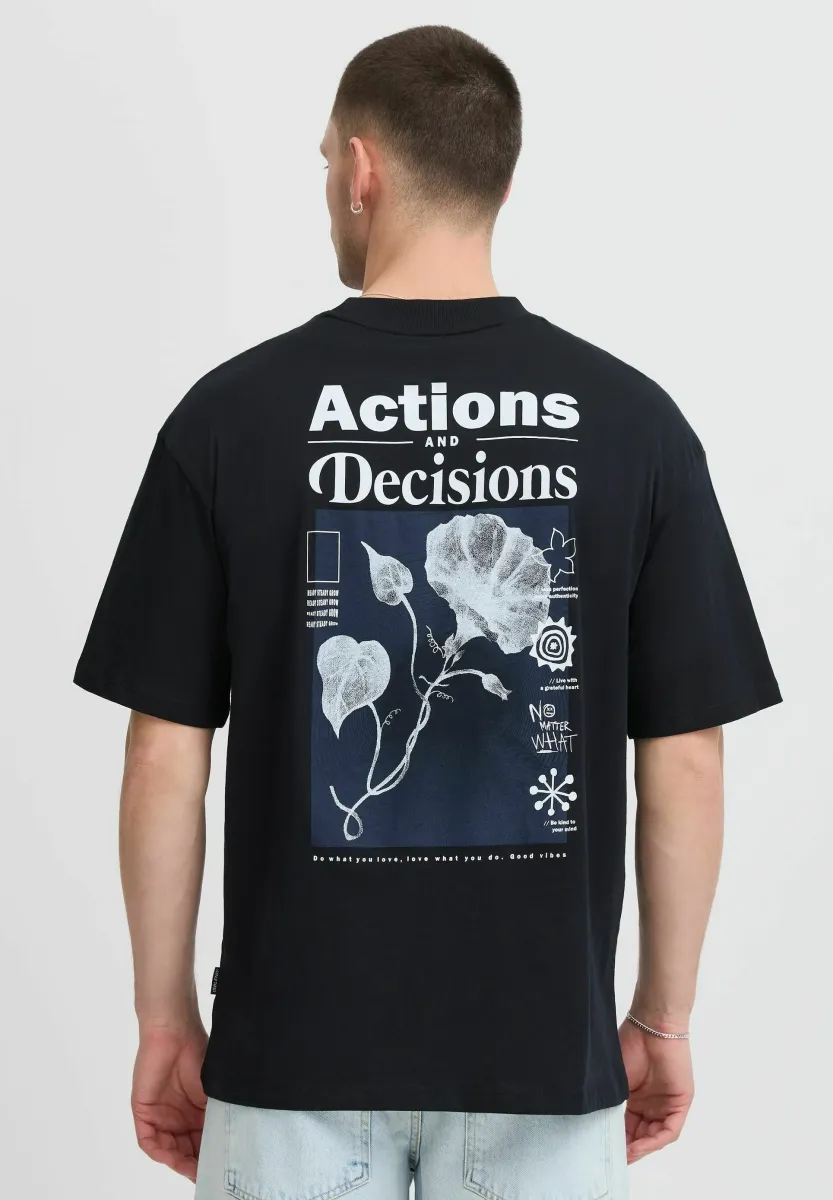 BHJAMIL - T-Shirt print - black