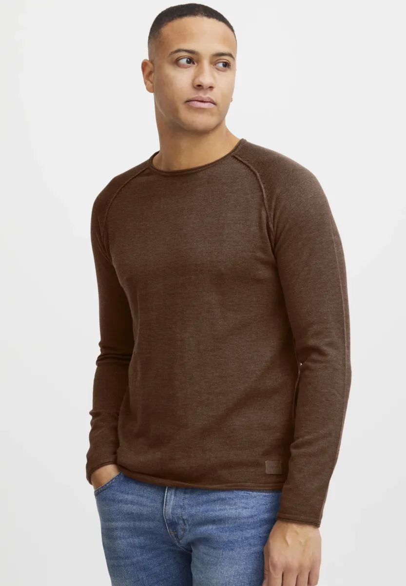BHJohn - Strickpullover - mocca brown