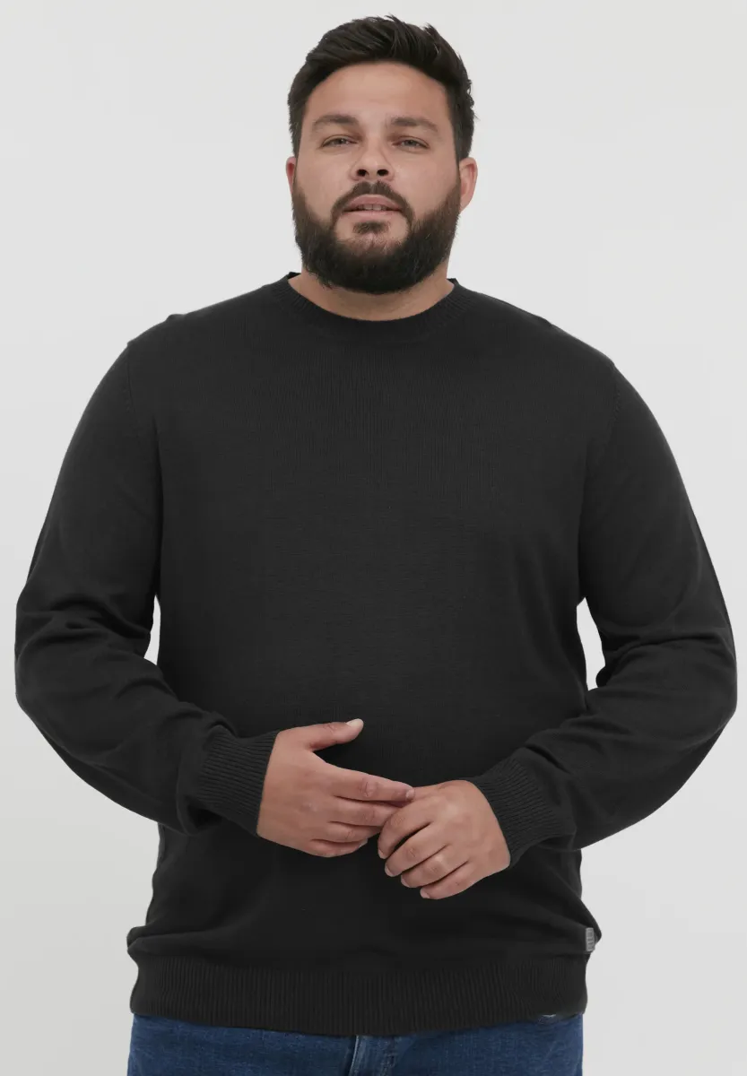 BHLARS - Strickpullover - black