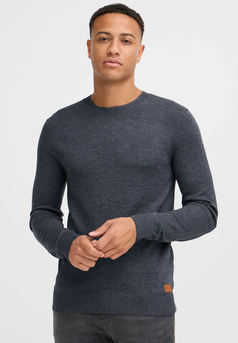BHLars - Strickpullover - ensign blu