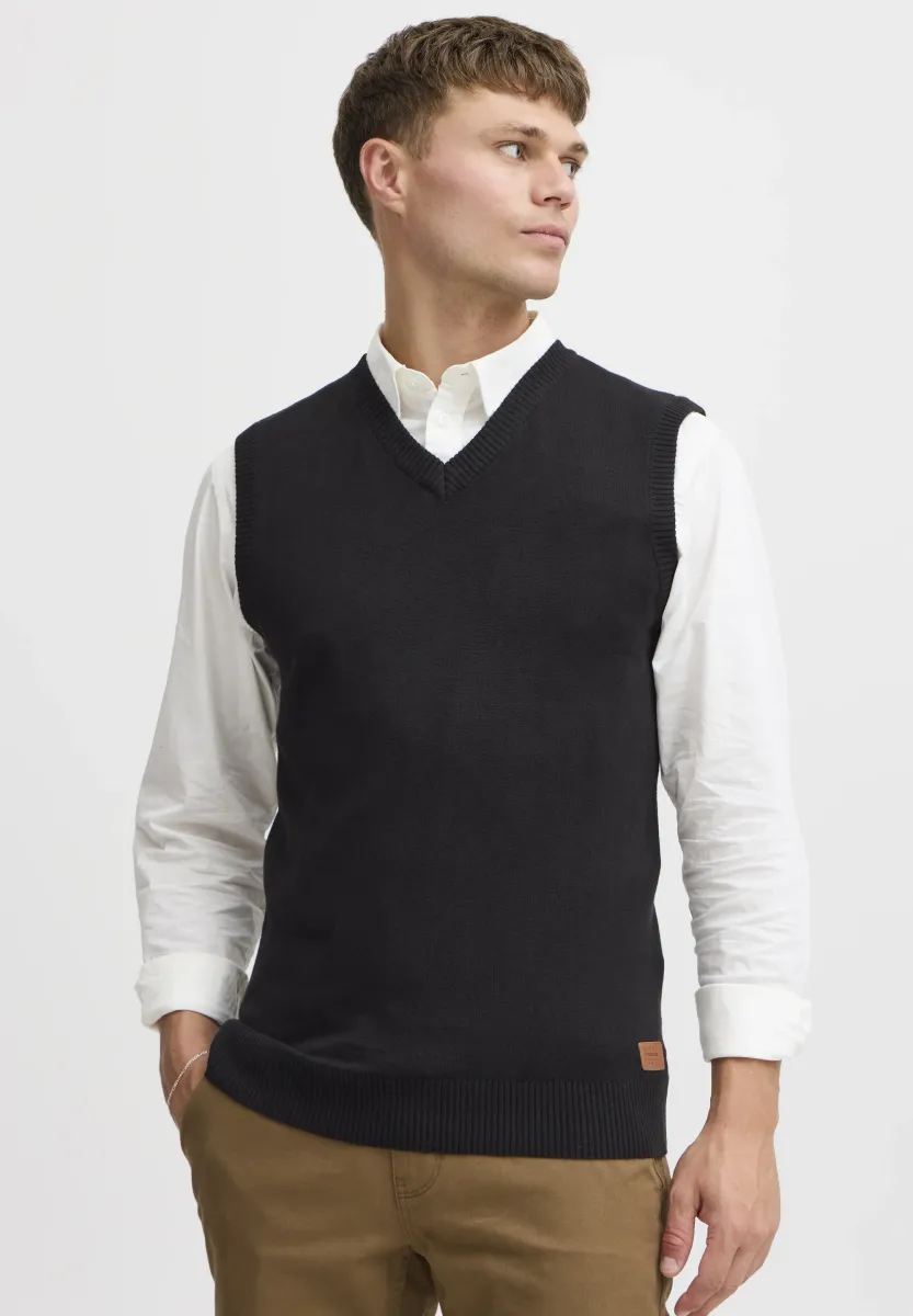 BHLARSSON - Strickpullover - black