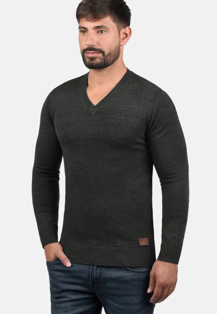 BHLASSE - Strickpullover - charcoal