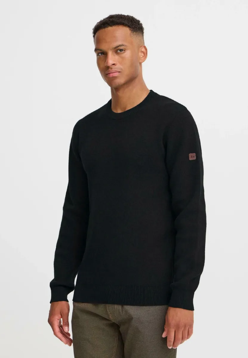 BHMFINTANO - Strickpullover - black