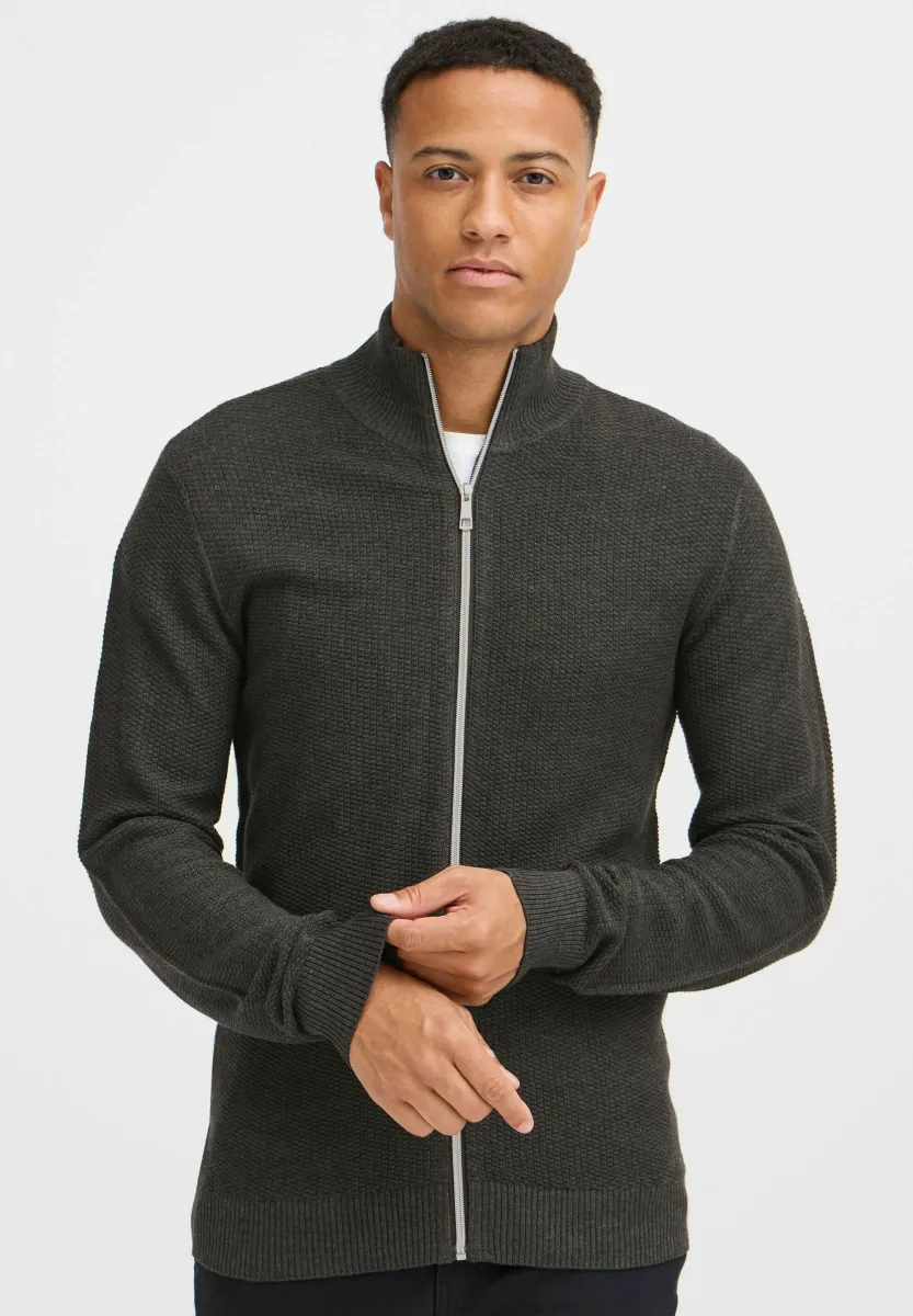 BHMGOMAZ - Strickjacke - charcoal mix