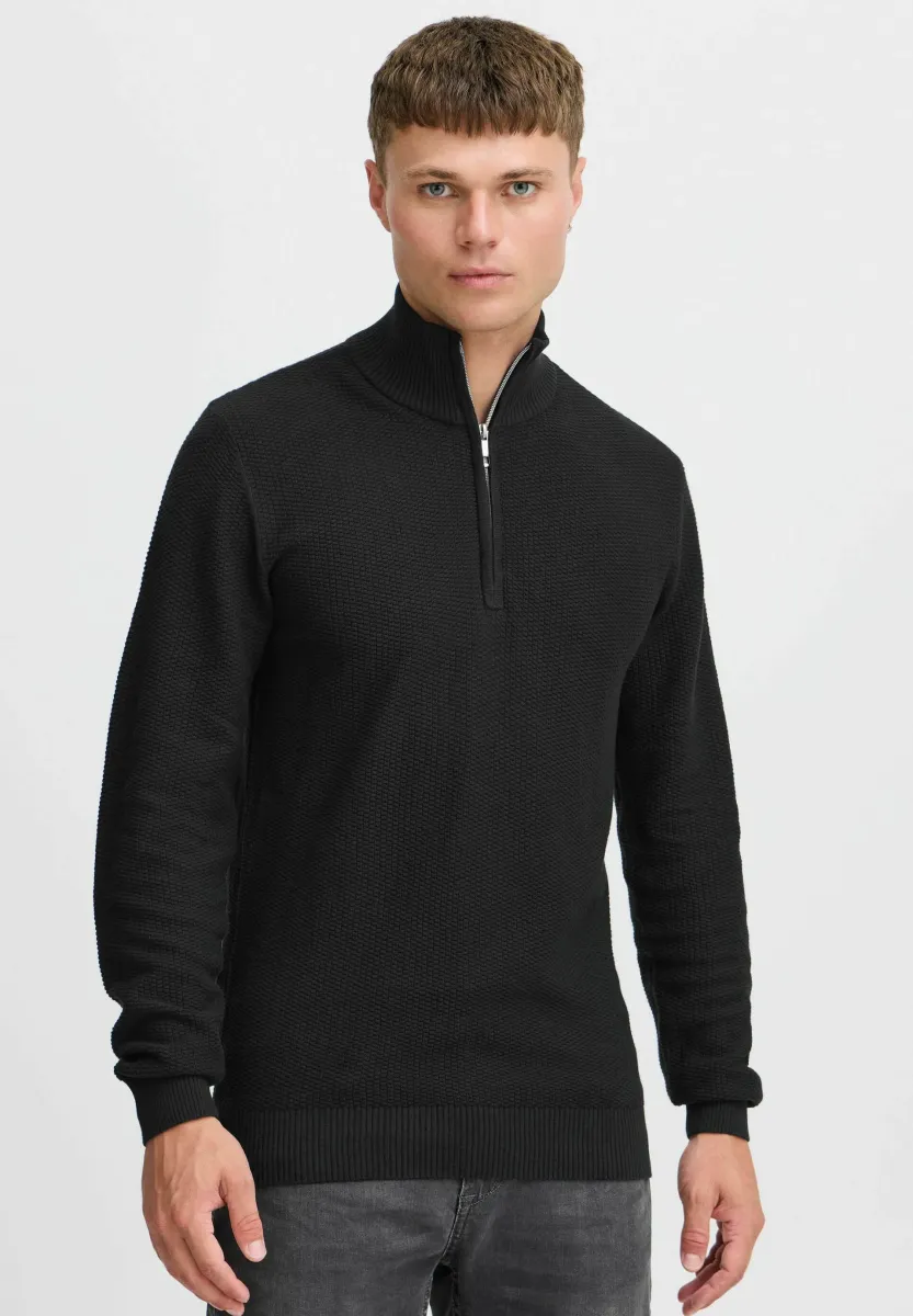 BHMGOMAZA - Strickpullover - black